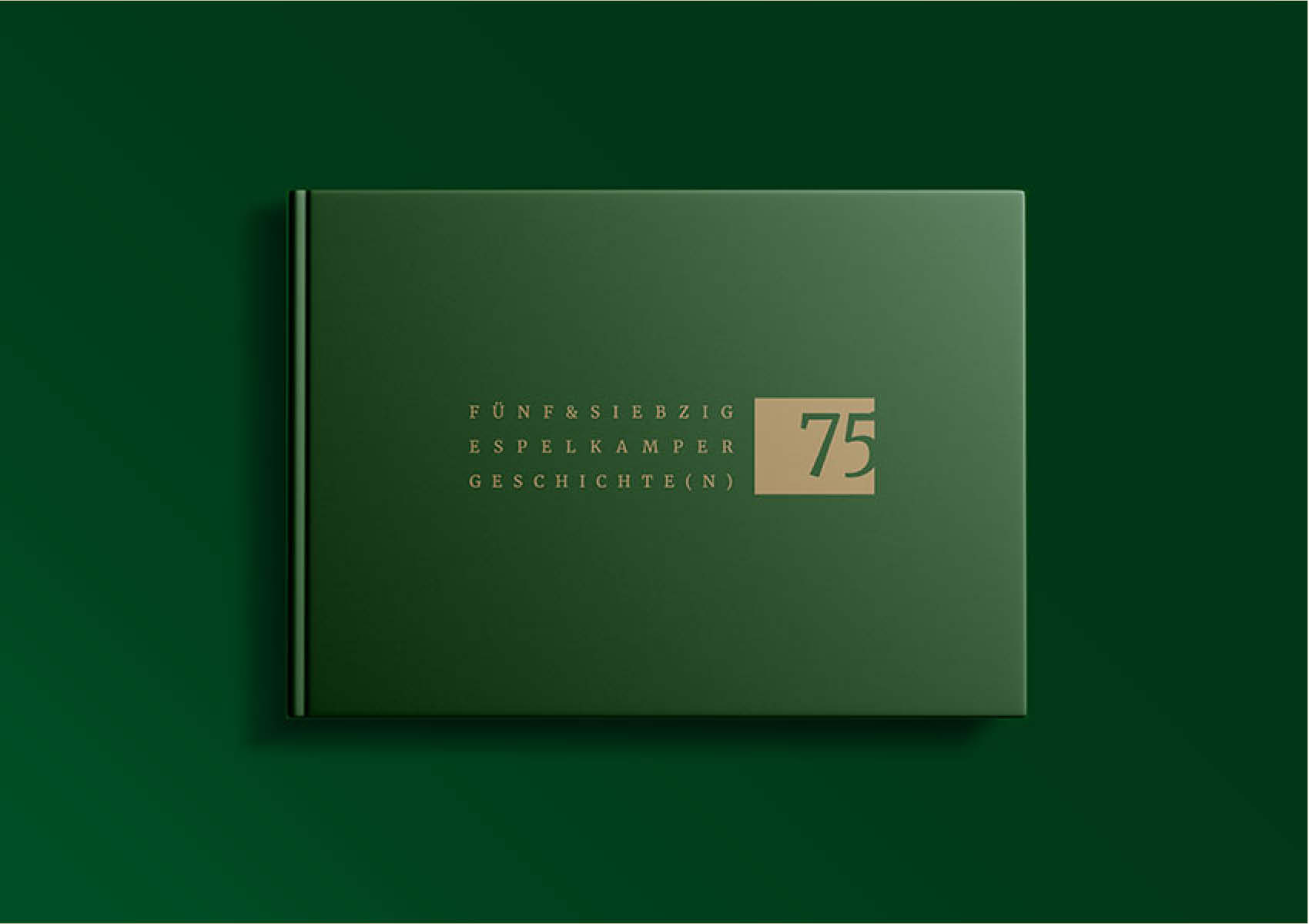 Jubiläumsbuch 75 Jahre Espelkamp – Gestaltung von K13 Marketing