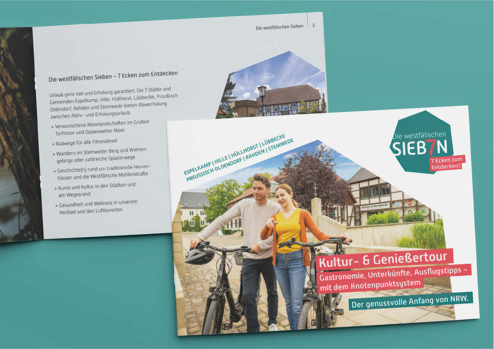 K13 Marketing gestaltet Flyer für Die Westfälischen Sieben
